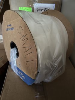 Roll Of Plastic Tubing For Product Bagging