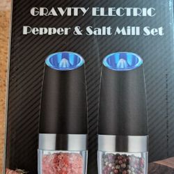 Gravity Salt And Pepper Grinders
