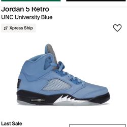 Jordan 5 Retro UNC