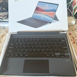 Type Cover for Microsoft Surface Pro 7+ / Pro 7 / Pro 6 / Pro 5 / Pro 4 / Pro 3, 12.3 inch, Ultra-Slim Wireless Tablet Keyboard with Multi Touchpad Bl