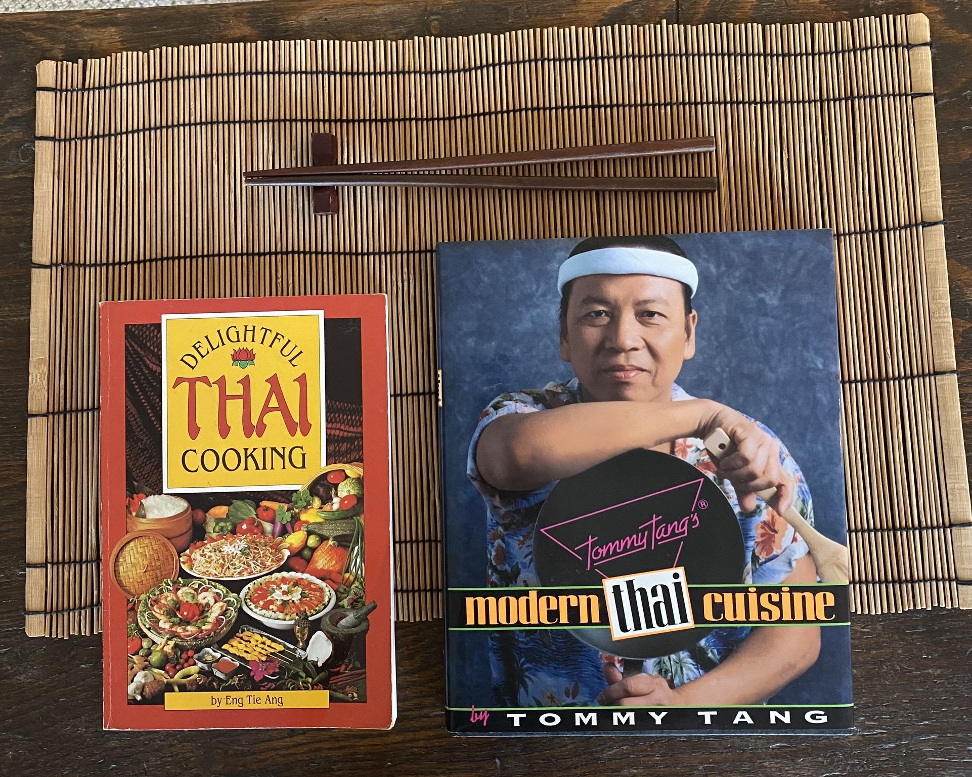 Tommy Tang’s modern thai cuisine and Delightful Thai Cooking by Eng Tie Ang