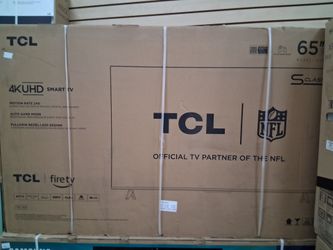 65" screen led smart 4k ultra HDTV by TCL. 65S551F. Original box sealed with warranty