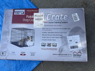MidWest Homes for Pets 1530 Folding Dog Crate