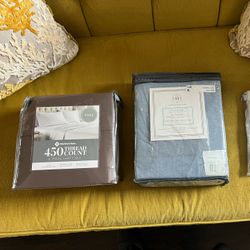 Multiple- Sheets, Statues, Candle Holders, Large Decorative Bottle, Glassware 