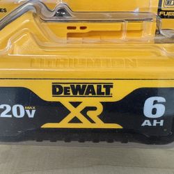 NEW! DeWalt 20V XR 6Ah Battery