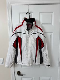 Ladies, size 8 Spyder gorgeous top of the line ski/snowboard jacket excellent condition in Weston
