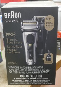 Braun Series 9 PRO+ Electric Razor Men 5-in-1 & SmartCare Center 9567cc. NEW . SEALED. F(contact info removed)2.