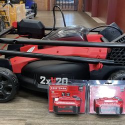 CRAFTSMAN 20V Brushless Cordless 20-inch Push Lawn Mower