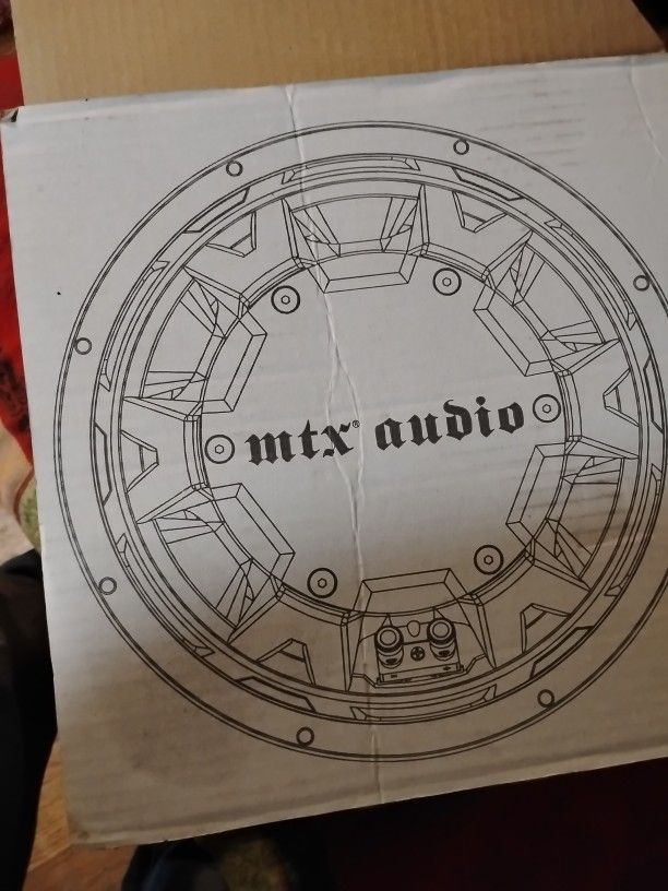 Mtx Thynder65 Thin Tr651010 Subwoofer Speaks New In Box