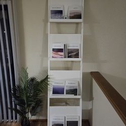 White Pottery Barn Temple Street 20"x84"Display Bookcase