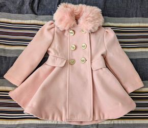 ROTHSCHILD Coat - 2 Years Old - 2T (detachable fur collar)