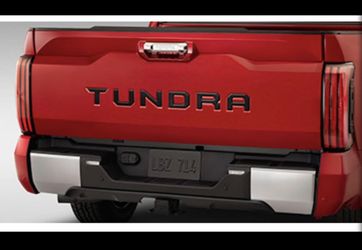 TAILGATE LETTER INSERTS FITS 2022-20245 TOYOTA TUNDRA