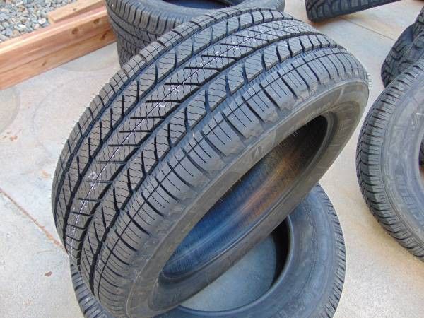 4 New 265 50 20 Bridgestone Alenza A/S Ultra Tires 107V 80,000 Mile Tire Date 2025