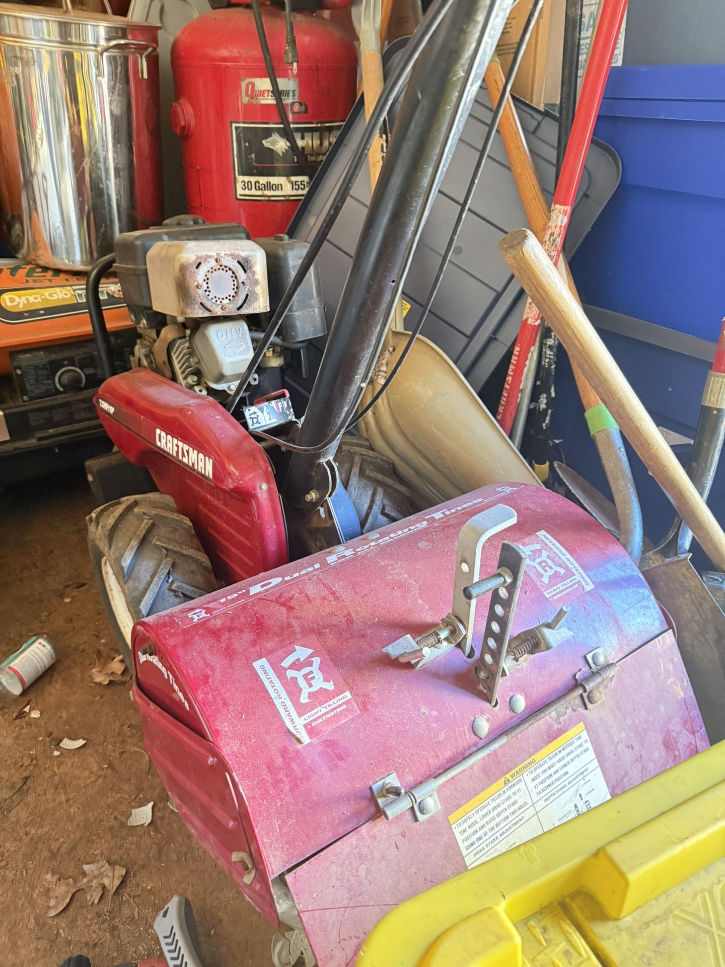 Craftsman 17 inch Rear-Tine Tiller 