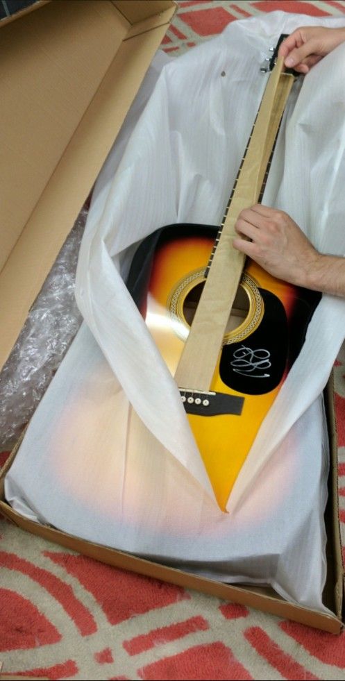 Brad Paisley Signed Guitar