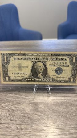 1957 $1 Silver Certificate Star Note – Collectible U.S. Currency