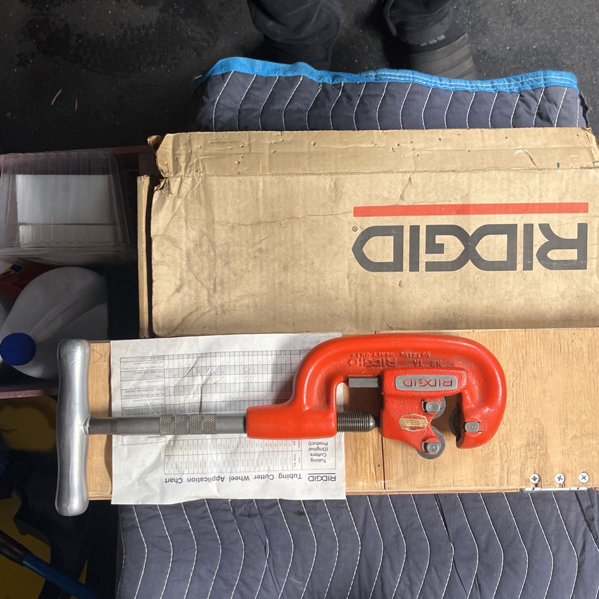 Ridgid Pipe Cutter Wheel