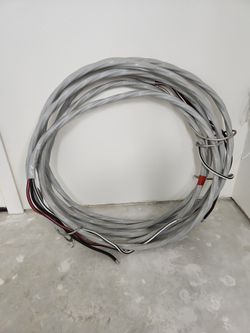 2/0 AWG 4 conductor wire, aluminum, 50 feet