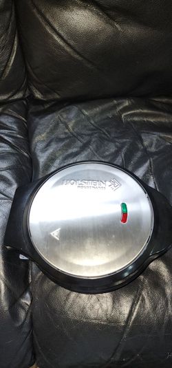 Holstein Housewares Stainless Steel 2 Section Omelet & Frittata Maker