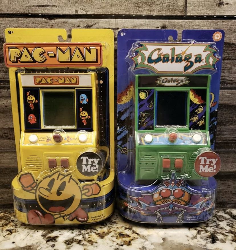 Mini Arcade Game Classic Arcade Games Pac-Man And Galaga NEW