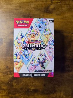 Pokémon Scarlet & Violet Prismatic Evolutions Booster Bundle