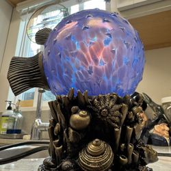 Custom Pufferfish Lamp