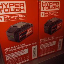 HYPER TOUGH  20V MAX  4.0 AH