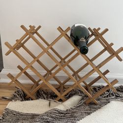 Wood Wine Rack