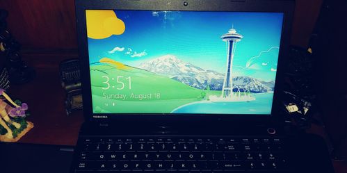 Toshiba satelite laptop