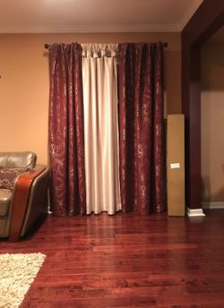 Gently used curtains