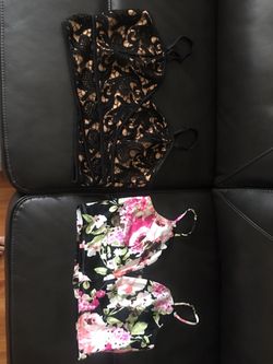 Size large crop tops