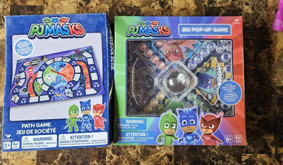 Pj Mask Board Games