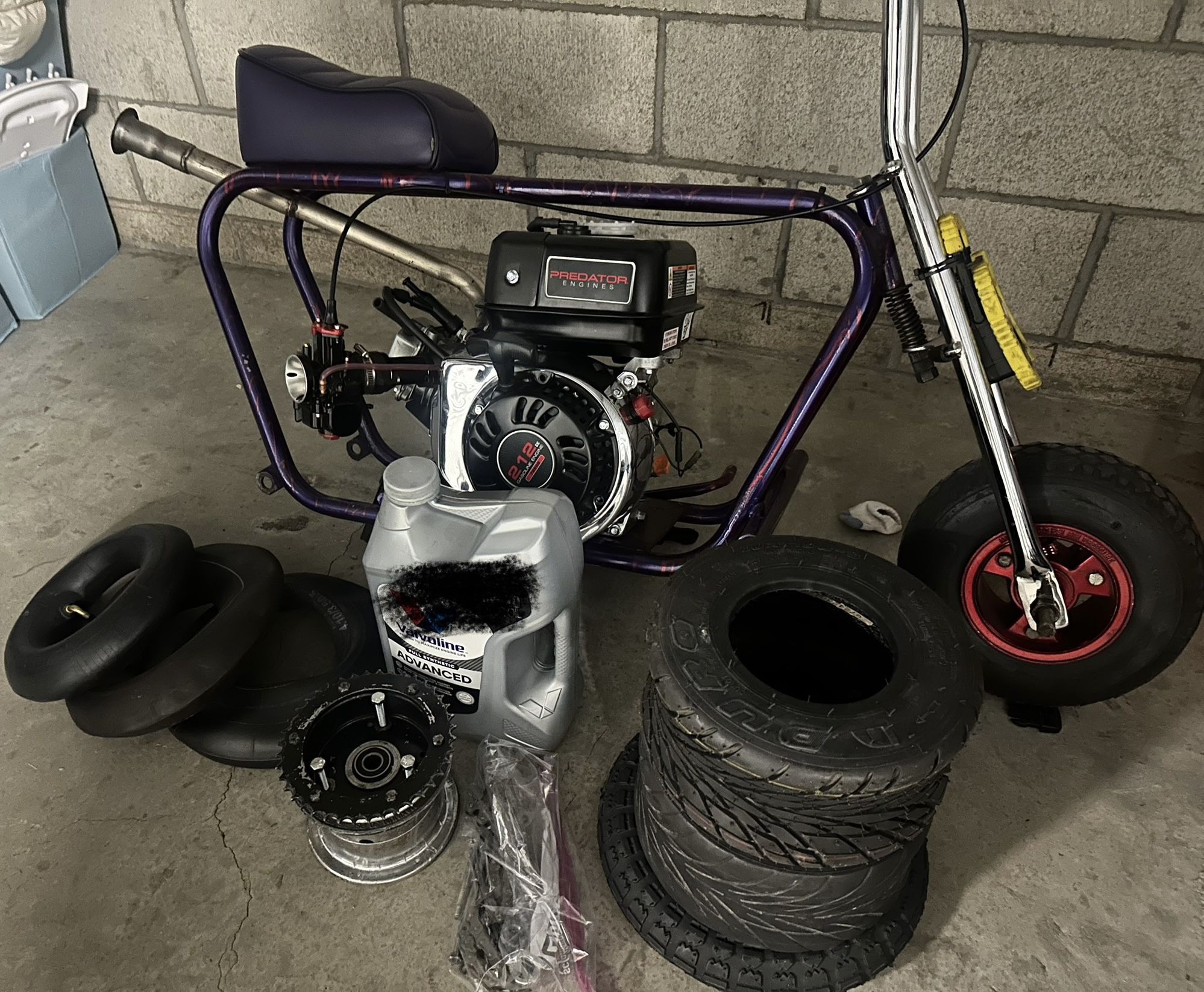 Complete Mini Bike Plus Extra Parts