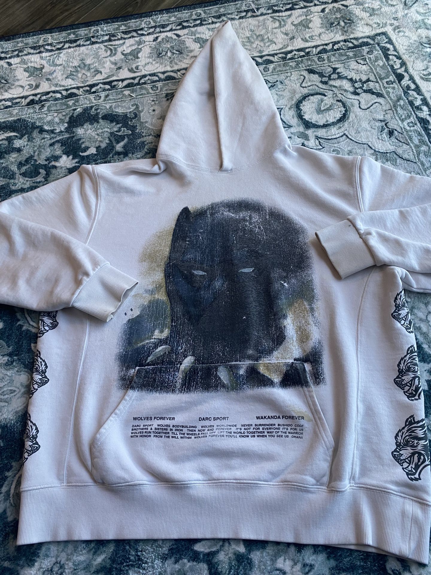 Darc Sport Wolves Forever Wakanda Forever Hoodie