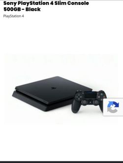 Sony PlayStation 4 Slim Console Black