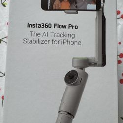 New Insta360 Flow Pro The Al Tracking Stabilizer for iPhone.