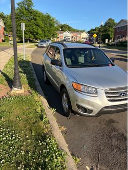 2012 Hyundai Santa Fe color gray