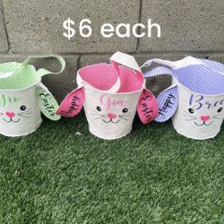 personalized easter baskets