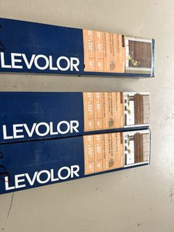 Levolor Natural Woven Wood Shade With Privacy Liner