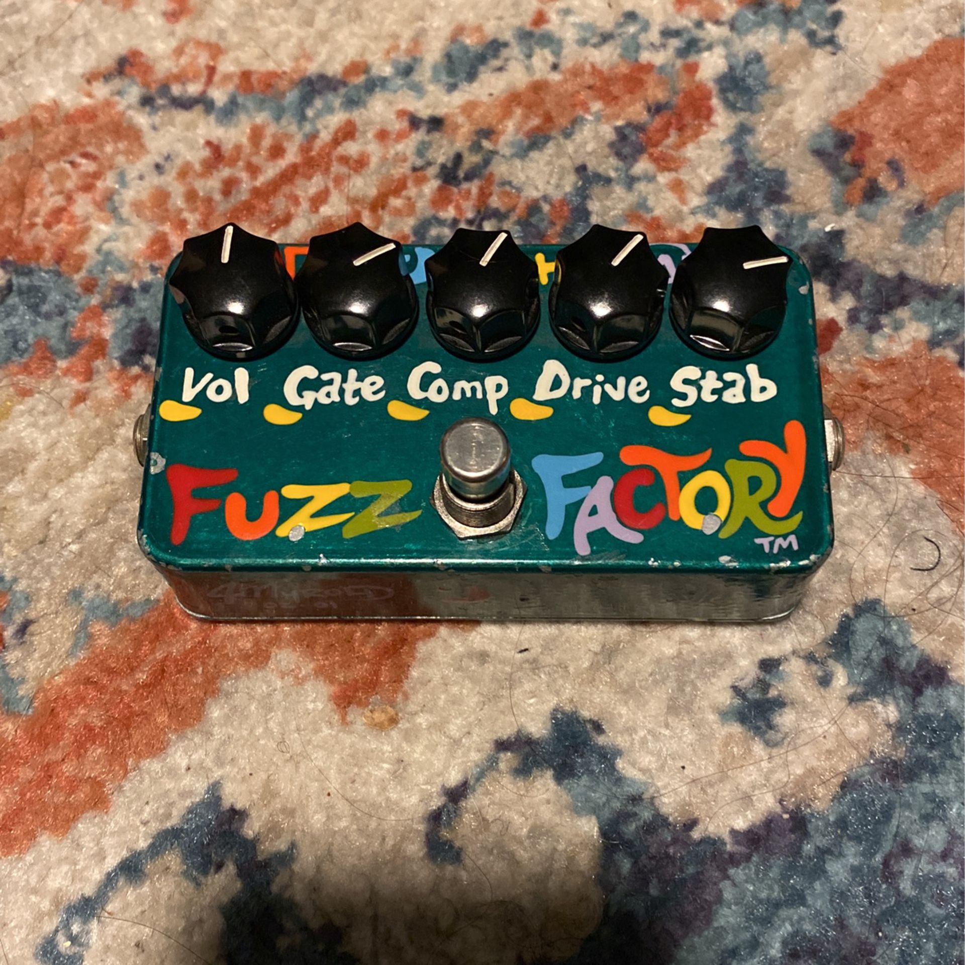 Fuzz Factory Hand painted Guitar Factory