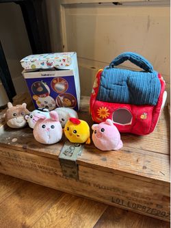 hahaland Surprise Barn Stuffed Farm Animals Montessori Toys NEW.