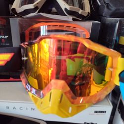 Motocross Goggle with Face Mask FMF racing