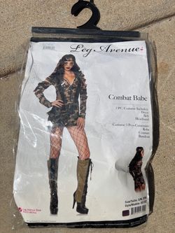 Leg Avenue Combat Babe Costume S/M