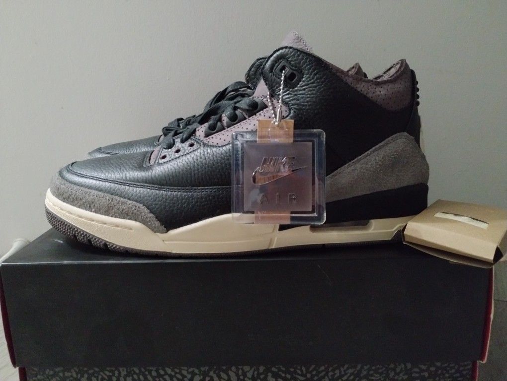 Air Jordan Retro 3 A Ma Maniere Size 11 & 11.5 Brand New With Tags + Shoelaces *$160 Each*