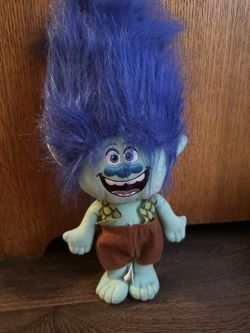 TROLLS DreamWorks 14" stuffed HAPPY BRANCH character figure Toy Factory 2016