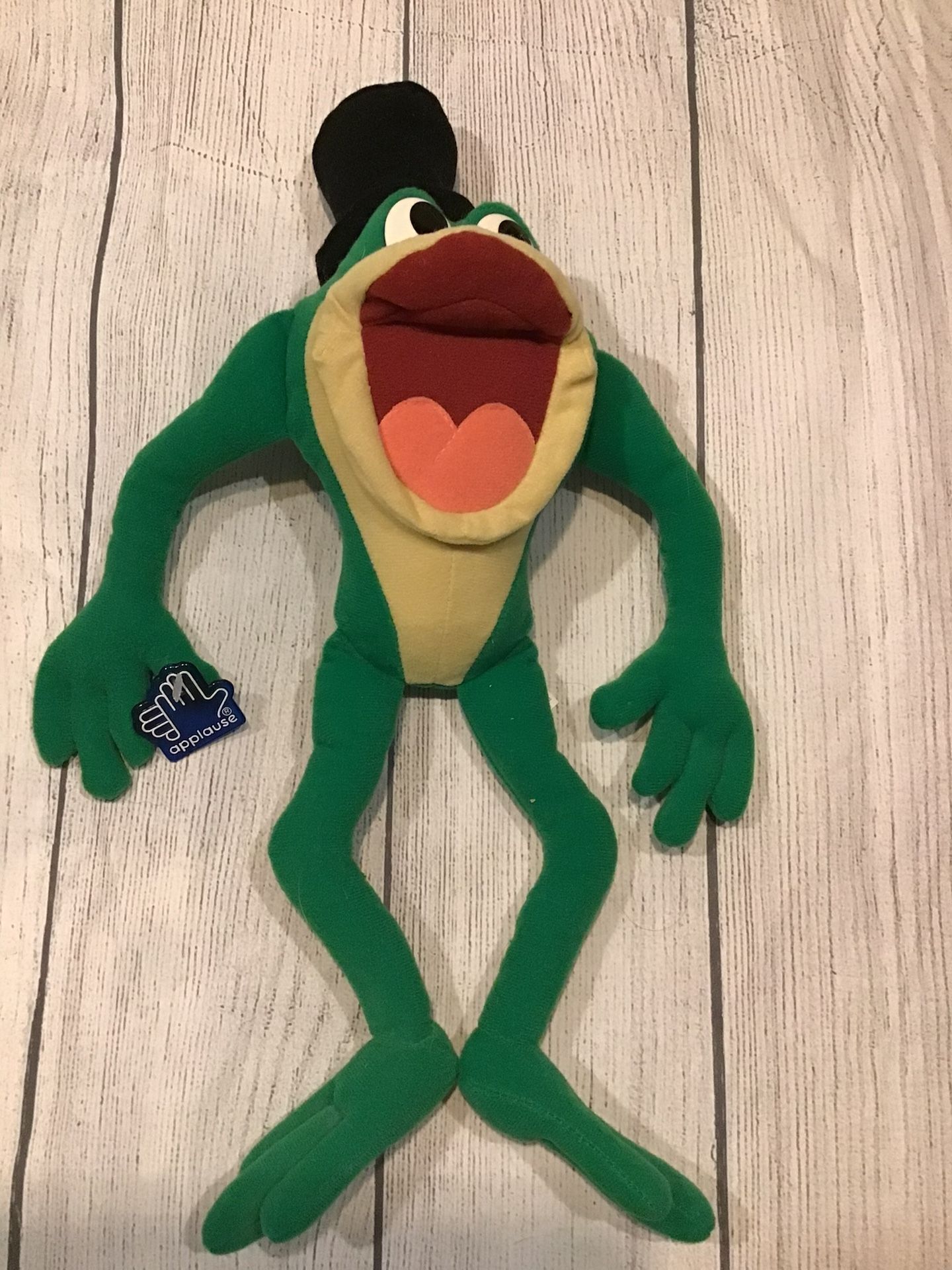 Looney Tunes MichiganJ Frog Plush Applause-NEW