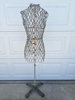 Vintage  Metal dress form