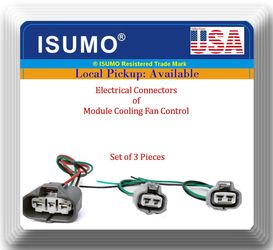 Cooling Fan Control Module Connectors Fits: Infiniti - Nissan 2006-2018