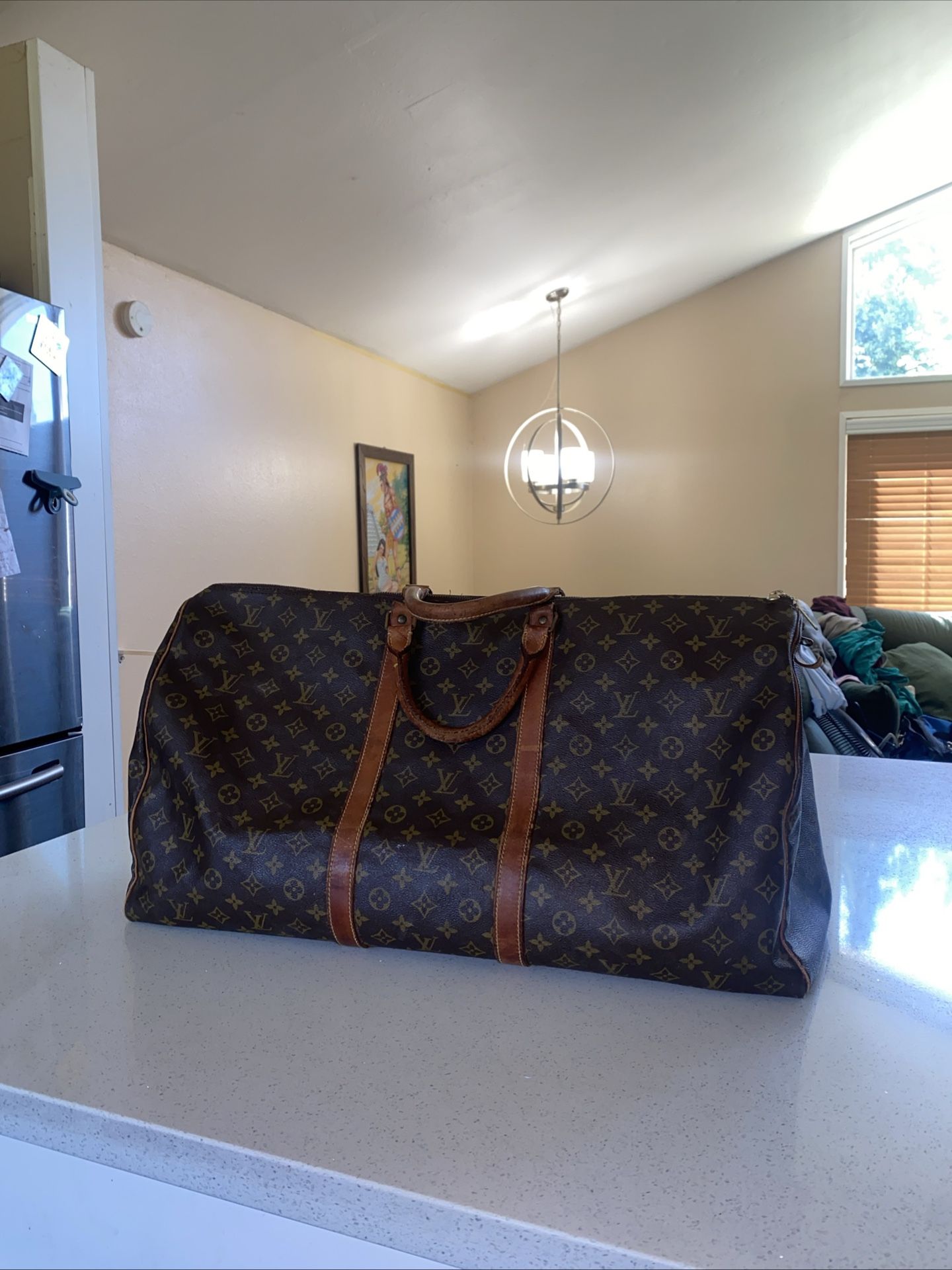 Vintage Louis Vuitton Monogram Duffle Bag