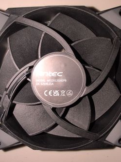 6x Antec storm t30 120mm fans, used,